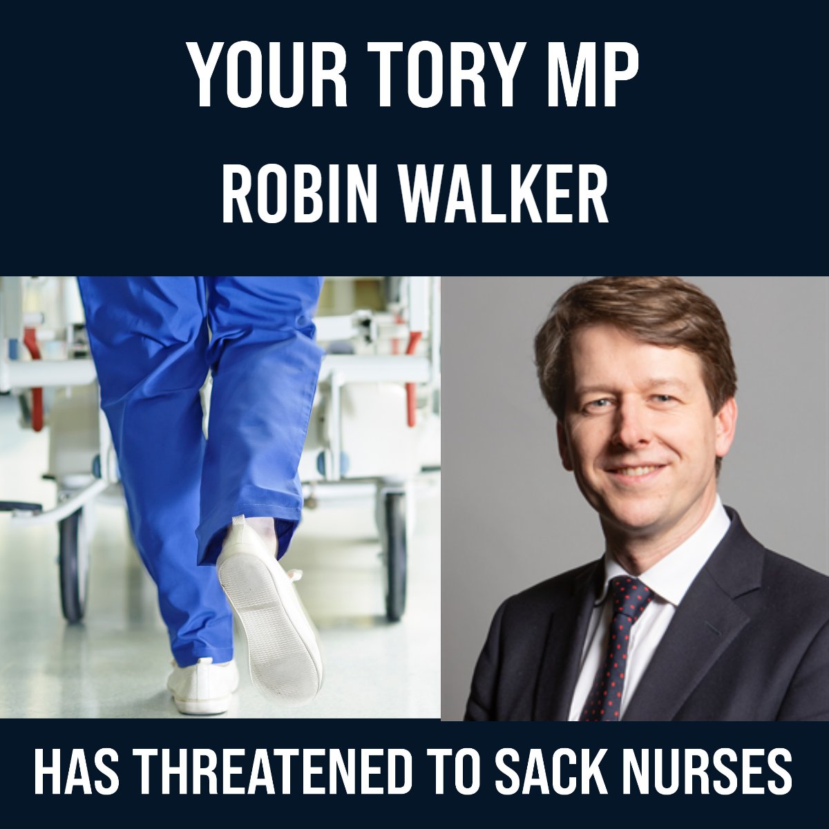 This wave of strikes is the result of 13 years of Tory neglect. That reality can't be solved by robbing workers of their right to strike... but last night, that's precisely what Robin Walker and @conservatives voted to do.