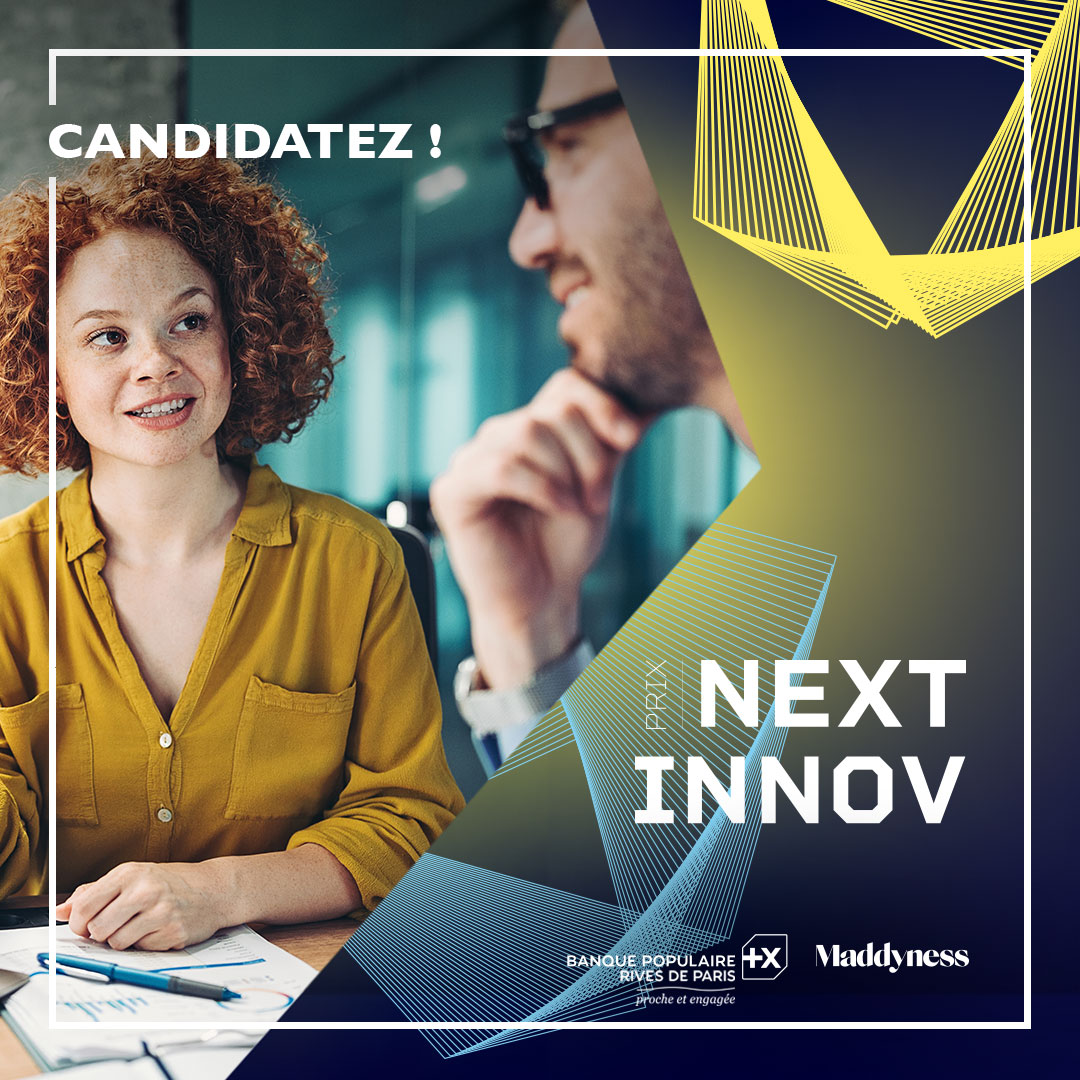 #NextInnovBPrivesparis🚀
Vous êtes une startup ou une entreprise innovante ?
Candidatez au Concours Régional Next Innov 2023 organisé par BP Rives de Paris avec le soutien de <a href="/bymaddyness/">Maddyness</a> !
📆 Inscriptions jusqu’au 28 février 2023 inclus
Pour participer 👉 bit.ly/3QNK0QU