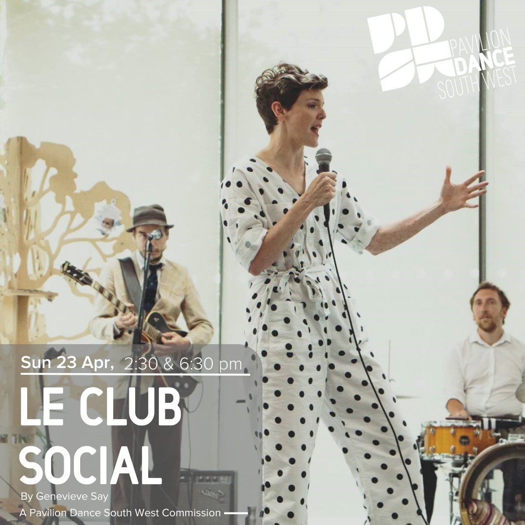 PDSW_org's tweet photo. Are you a dance floor lover? 

We are looking for community participants from across the generations in BCP to take part in Genevieve Say’s new show, Le Club Social.

@onedanceuk / @ActivatePArts / @artsbythesea / @PeopleDancingUK / @gen_say / @ace_southwest https://t.co/Sc3RozMJHT