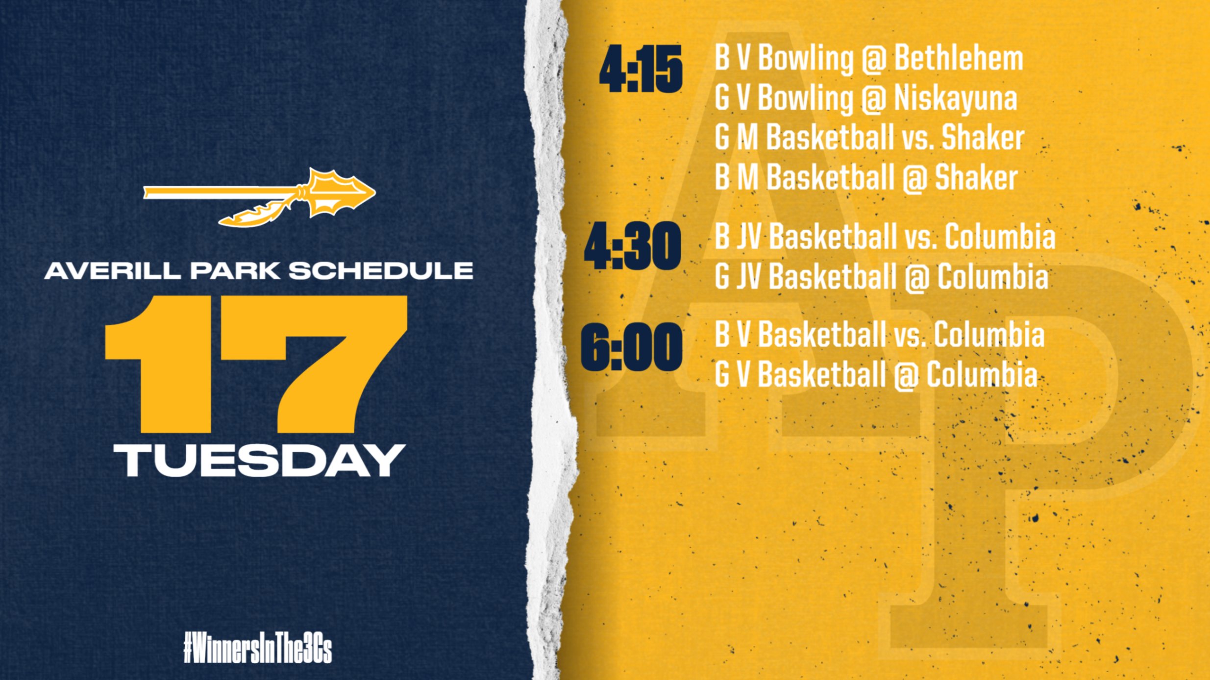 Averill Park Warriors (AP_Athletics) / Twitter