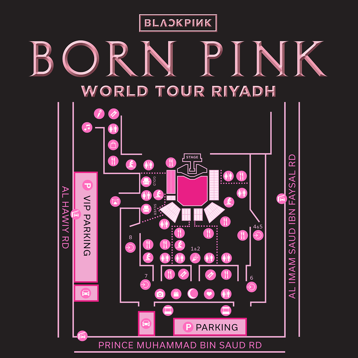 LiveNationME's tweet photo. Here is everything you need to know about the BLVD INTERNATIONAL FESTIVAL SITE!
We can’t wait to see you all on 20 January!
#BLACKPINK #블랙핑크 #WORLDTOUR #BORNPINK #BORNPINKRIYADH #20230120 #LIVENATIONME #RIYADHSEASON #YG https://t.co/dNf1ky5WaX