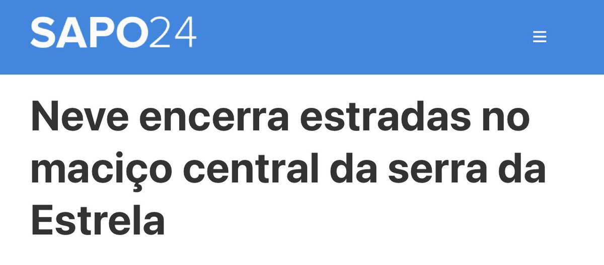 Portugal tem a única estância de ski no mundo que fecha quando neva ☃️
