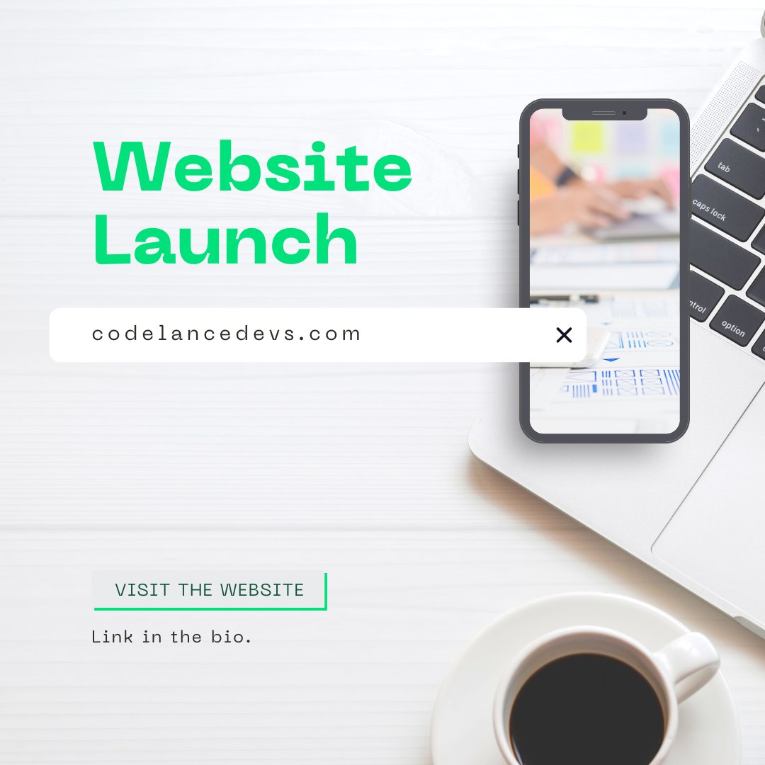 CodelanceDevs's tweet photo. Ready to revamp your online presence? Check out our new website for web design inspiration and information about our services. https://t.co/MIEFNvakpA

#codelancedevs #codelancers #launch https://t.co/dCSVWQEVFB