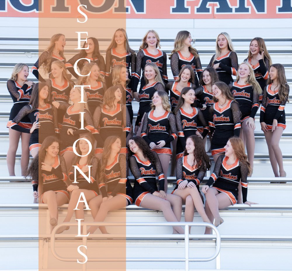 This Saturday (1/21/23), we are hosting IHSA Sectionals at WCHS! Come out to support us, and see all the other amazing talent. The Pantherettes take the floor at 1:09; we hope to see you there! 🧡🐾