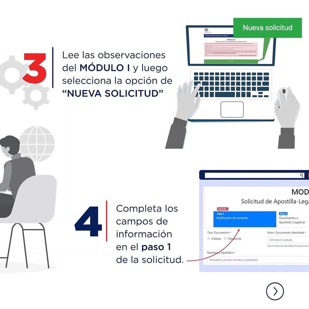 MIREXRD's tweet image. ¿Conoces el proceso de Apostilla/Legalización en línea? 💻 
 
Te compartimos nuestra guía de paso a paso para completar tu solicitud accediendo desde la web servicios.mirex.gob.do 

#ServiciosMIREXRD 🇩🇴