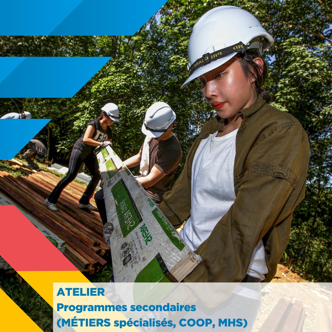 CSViamonde's tweet image. Joignez-vous aux prochains ateliers pour les parents, tutrices et tuteurs : 
- Programmes secondaires (Métiers spécialisés, COOP, MHS)
- Pratiques réparatrices à la maison (mat à 8e année)
Plus de détails en ligne: csviamonde.ca/parents/atelie…