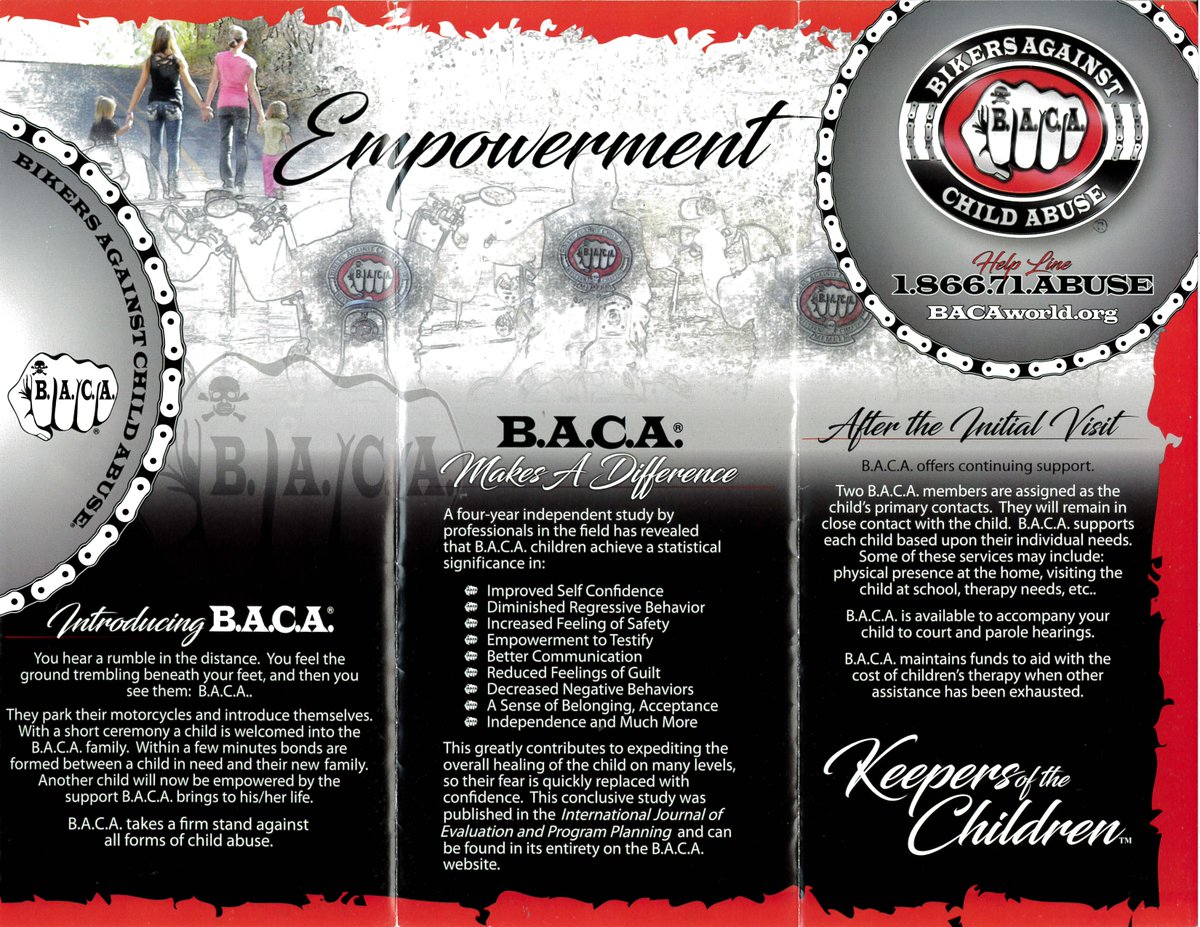 DougTarryHomes's tweet photo. Doug Tarry Homes was honoured to donate $2,500 to Bikers Against Child Abuse for #projectgiveback. BACA empowers abused children to not feel afraid of the world in which they live
No child deserves to live in fear!
You can find out more information here https://t.co/hGywVk8mYd https://t.co/uhVPfqEDgU