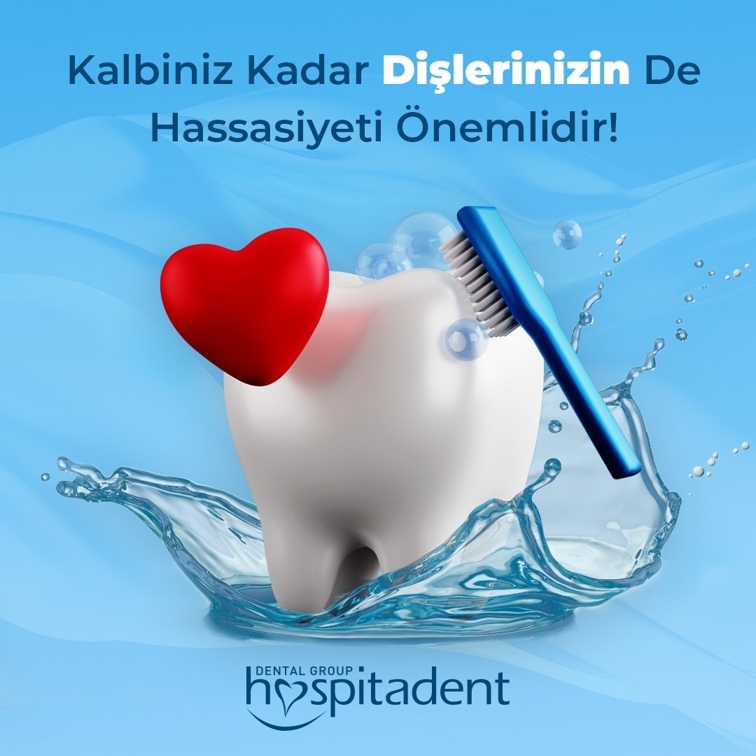 Hospitadent's tweet photo. Zamanla oluşum sağlayan diş hassasiyeti yanlış diş fırçalama tekniklerinden, diş bakımının yapılmamasından, diş eti hastalıklarından, çürük veya tartar birikiminden, kaynaklanabilir. 

Diş hassasiyetinden kurtulmak için; 
📲 444 99 22 

#gülümsemeniçin #Hospitadent #hassasdişler https://t.co/bKtnYzPlx3