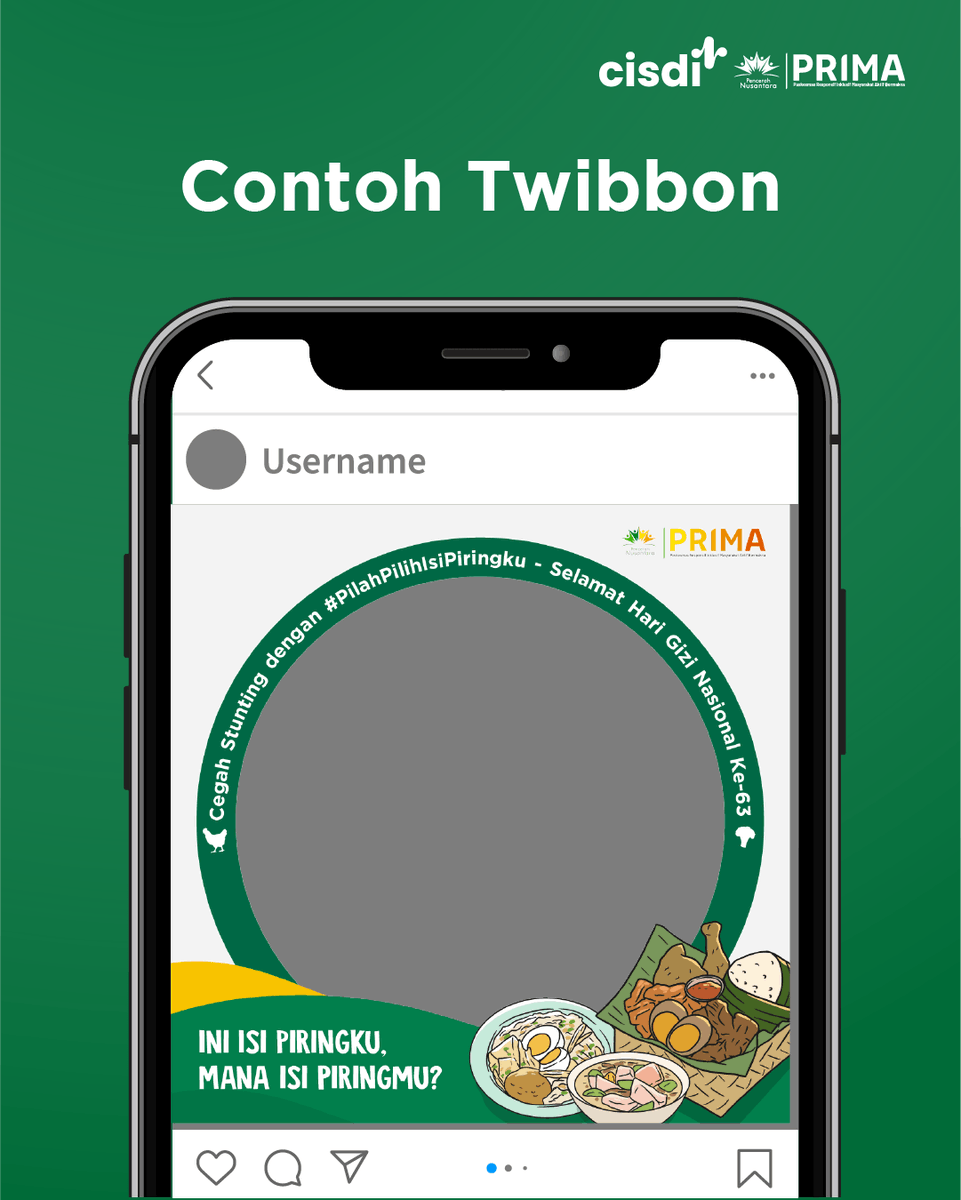 Merayakan Hari Gizi Nasional, kalian bisa ikut lomba #PilahPilihIsiPiringku. 

Ada berbagai hadiah menarik hingga Rp 2 juta, lho!

Cek postingan ini untuk syarat dan ketentuannya.

#HariGiziNasional #HariGizi #GiziSeimbang #IsiPiringku