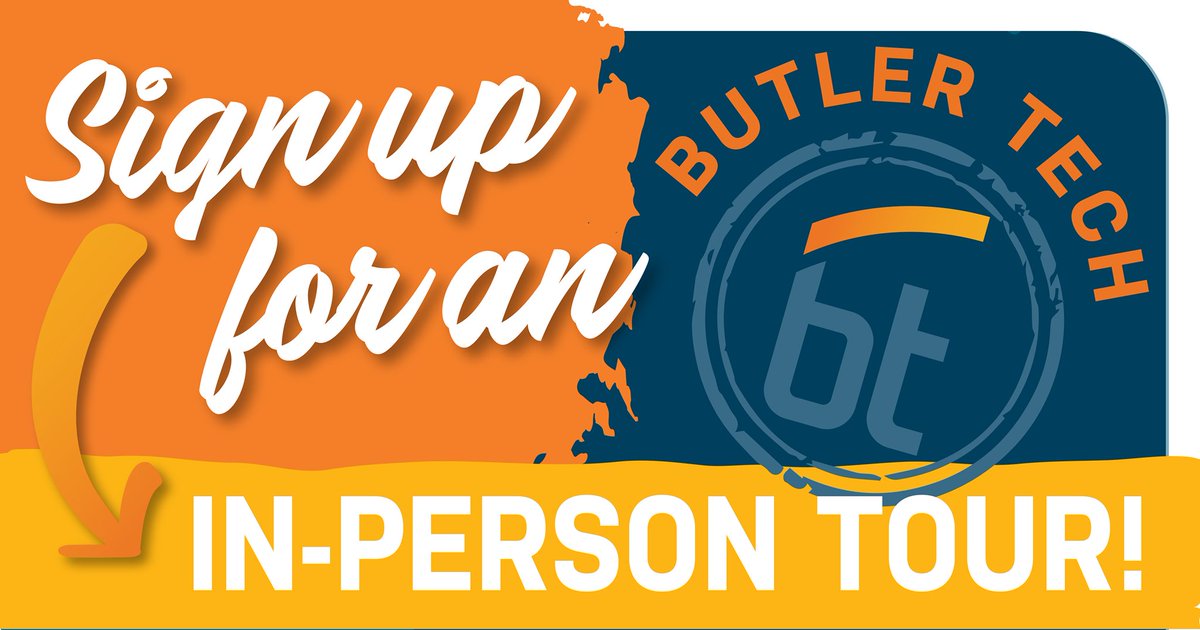 ButlerTech's tweet photo. This Friday and Saturday are the last chance to visit our high school campuses for a small group tour! Schedule a tour to meet with a Student Ambassador, see the campus and explore your options for the 2023-2024 school year. 
https://t.co/iKwi7PjDhJ https://t.co/RMlJY18K5f