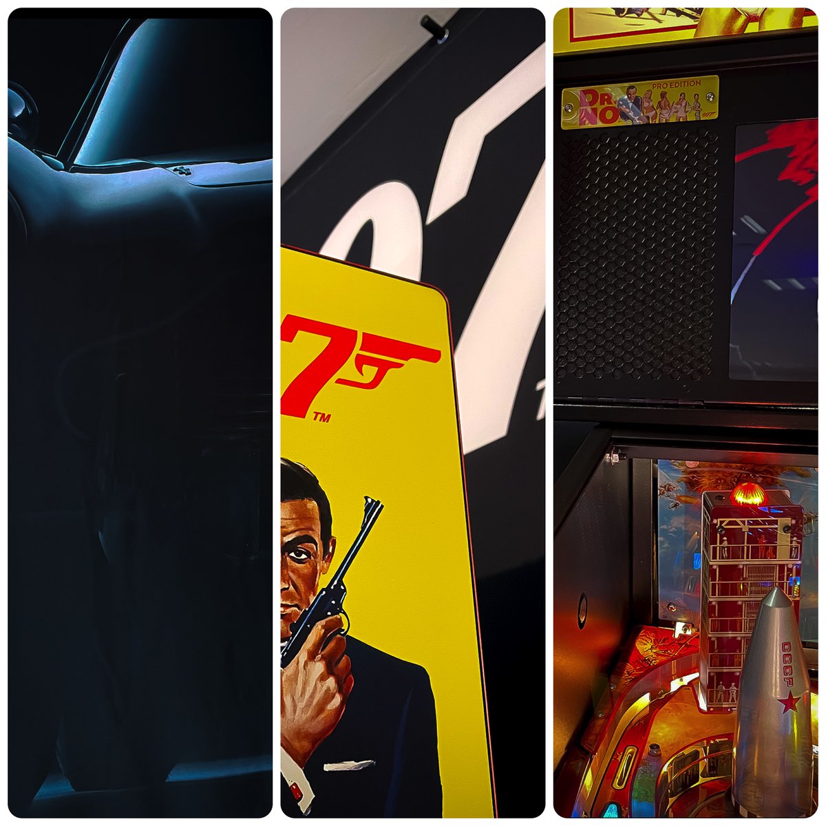 ALMOST READY – Die Vorbereitungen sind im vollem Gang, unsere Deko steht! Wir geben unser Bestes für die „Stern James Bond 007 Launch Party“ dieses Wochenende FR und SA, jeweils ab 15 Uhr. Wir freuen uns auf Euch! #stern #jamesbond #launchparty #event #pinball #flipper #buende🙂