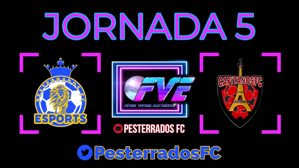 PesterradosFC's tweet photo. Competiciones para hoy:

🗓@Ace_espanaa | @EsportRgg /J17
🆚@LimpitoxFC 
⏰ 22:00H

🗓@fecp_ps4 FSL /J5
🆚 Cardona FC
⏰22:20H

🗓@fve_fecp  /J5
🆚@CapitanosFc 
⏰23:00H

Síguenos en 🔴DIRECTO a través de nuestro canal de YouTube:
📺PESTERRADOS FC

#ClubesPro #11vs11 #FIFA23 https://t.co/0ydYB6xpVh