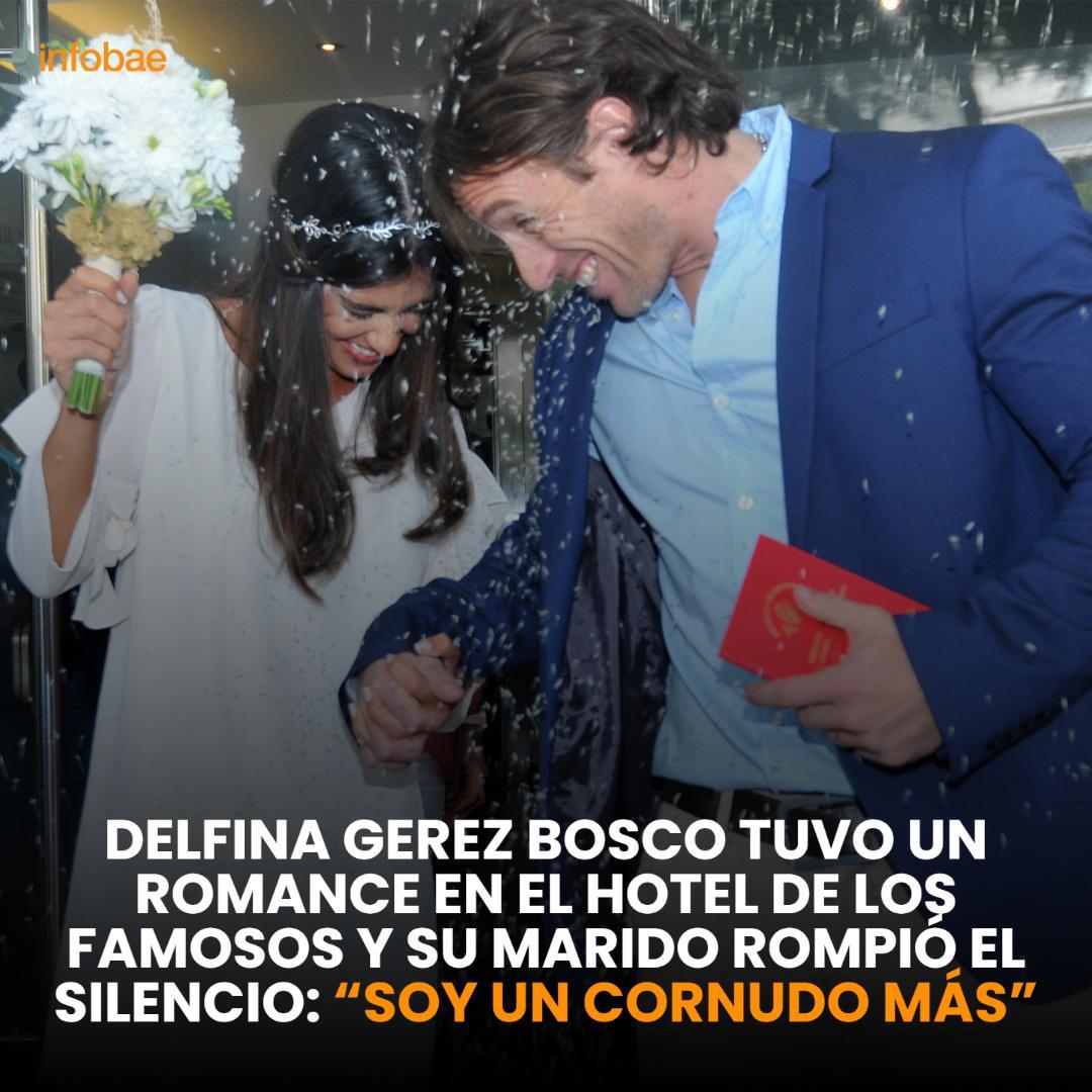 infobae's tweet photo. Delfina Gerez Bosco tuvo un romance en El Hotel de los Famosos y su marido rompió el silencio: “Soy un cornudo más” https://t.co/7eoFUVONVo https://t.co/GWt2o4S3Ot