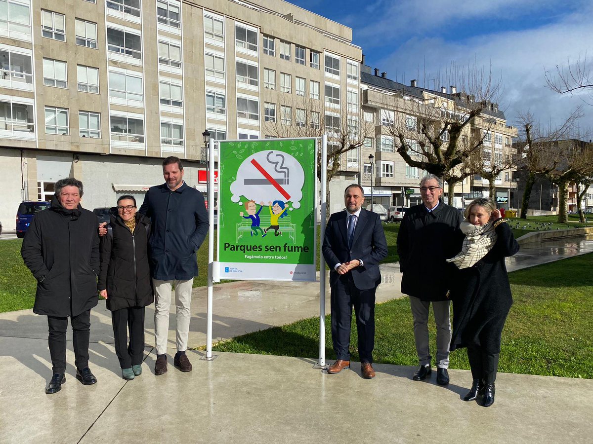 SanidadeXunta's tweet photo. 🚭 A @Xunta pon en marcha a Rede galega de parques sen fume coa incorporación dos primeiros 18 concellos

🔹 Esta nova iniciativa ten como finalidade crear máis espazos públicos libres de tabaco nas vilas galegas

🔗 https://t.co/z6V61HFKLb https://t.co/9Zyl2SiBVl