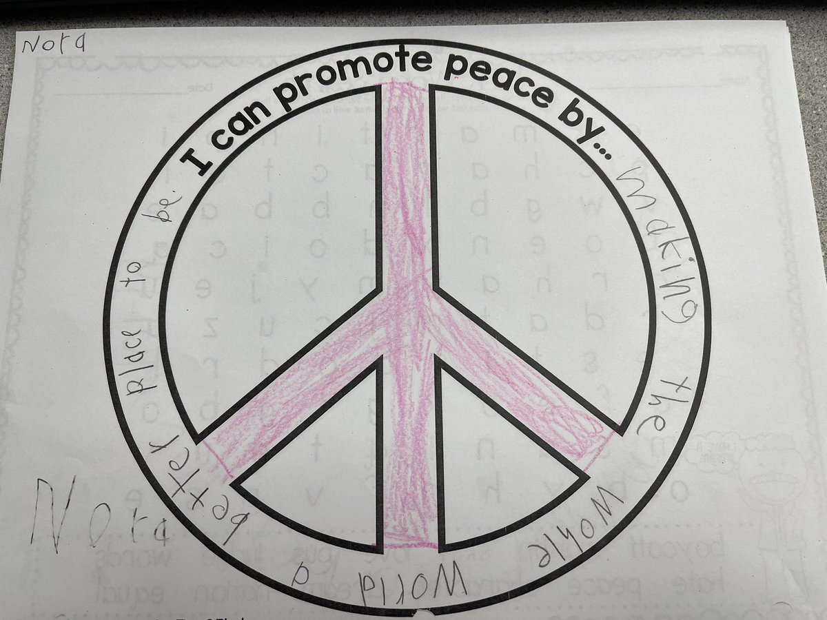 mrsoveracker2nd's tweet photo. Thinking about how we can continue Dr. King’s message ☮️ @LeRoy_CSD https://t.co/7VFgfIqs0z