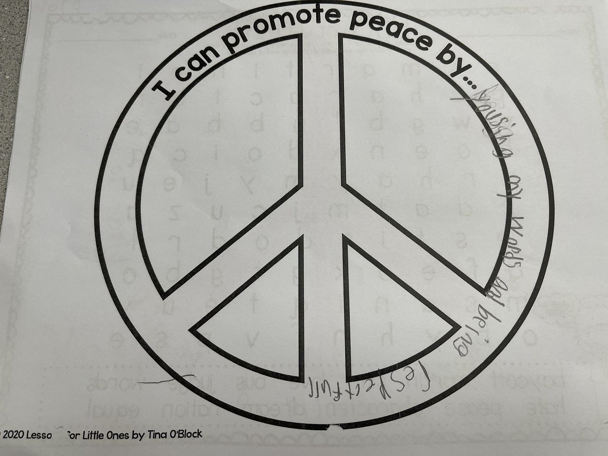 mrsoveracker2nd's tweet photo. Thinking about how we can continue Dr. King’s message ☮️ @LeRoy_CSD https://t.co/7VFgfIqs0z
