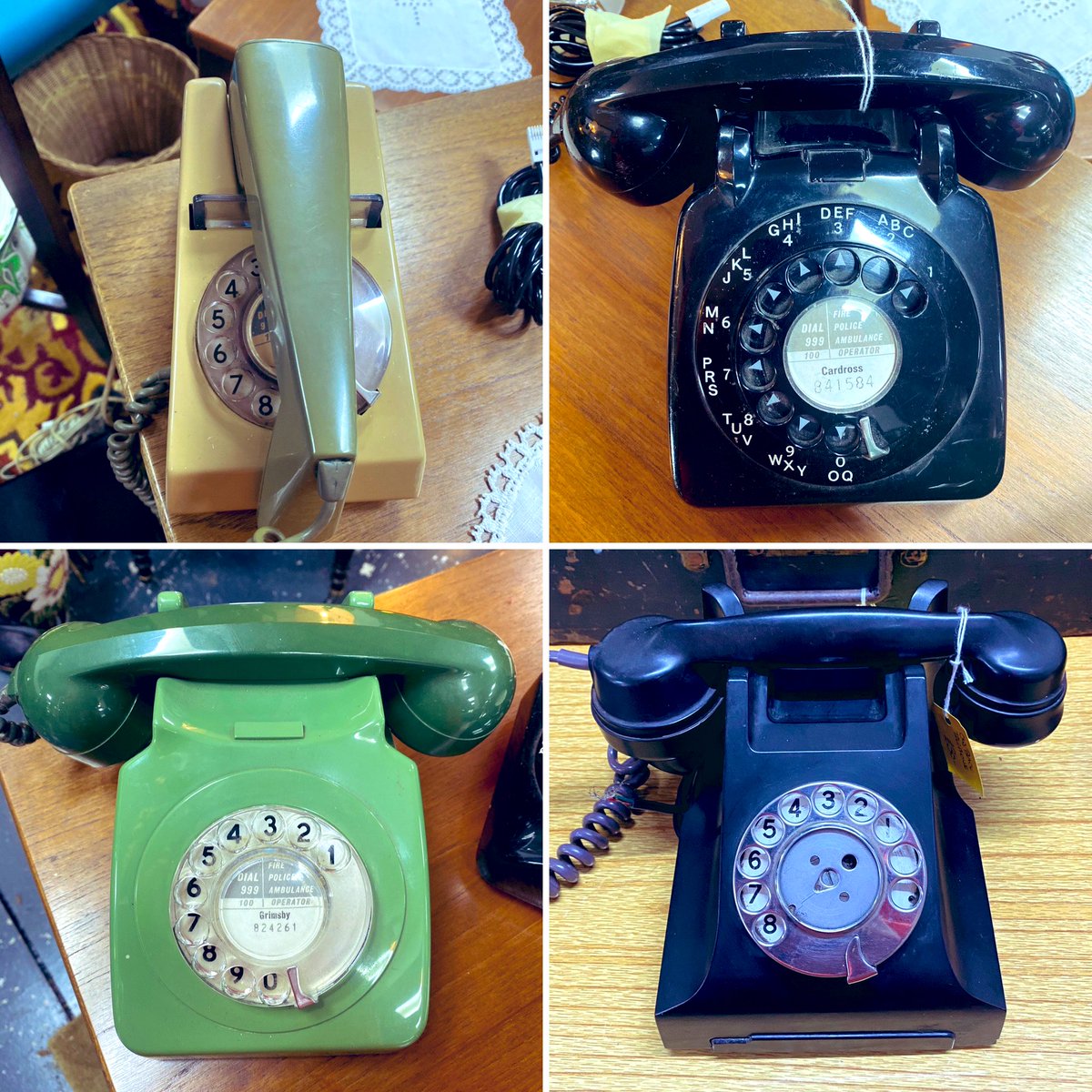 When we had to put a digit in and dial 📞 #nobuttons #retrophone #telephonesoldstyle #dial #vintagetelephones #retrohome #ringring #bt #astraantiquescentre #hemswell #lincolnshire