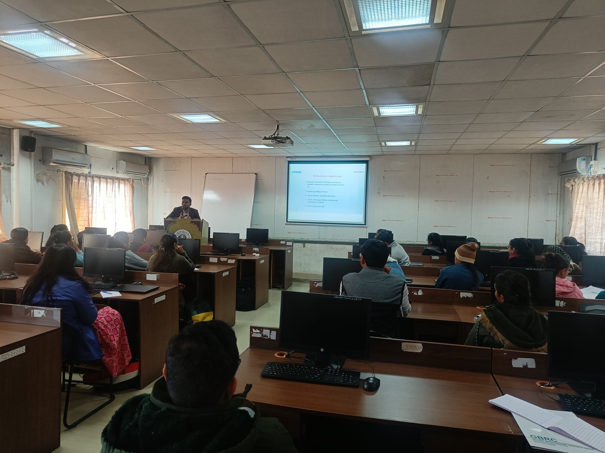 gbrc_gujarat's tweet image. Glimpse of Day-2 activities of Hands-on training program on "Analytical techniques" at
@gujvidyapith. Jointly organized by @gbrc_gujarat
& @gujvidyapith. Sponsored by @gsbtm.
@vnehra @ChaitanyaGJoshi @dstGujarat @gsbtm
#kaushalya #Training