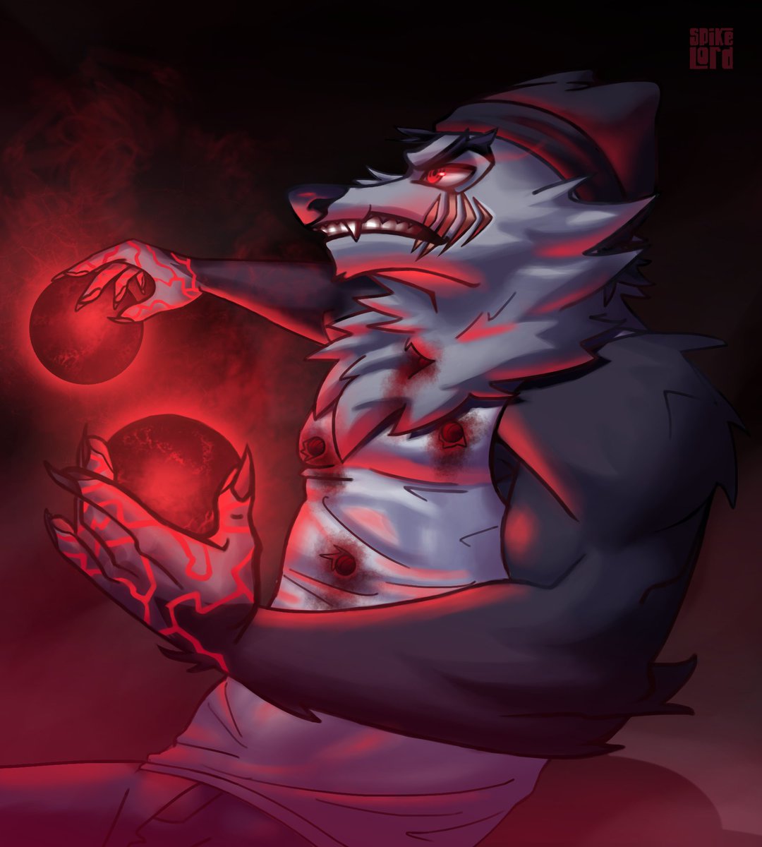 spikelordp's tweet photo. 👹🩸 
#furryart https://t.co/wGZn50cA2i