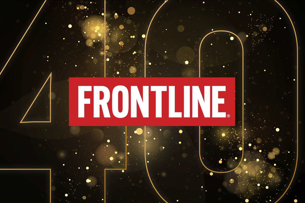 frontlinepbs's tweet image. FRONTLINE is 40 years old today. Thanks to @PBS, @GBH, @CPBmedia and, of course, to viewers like you.