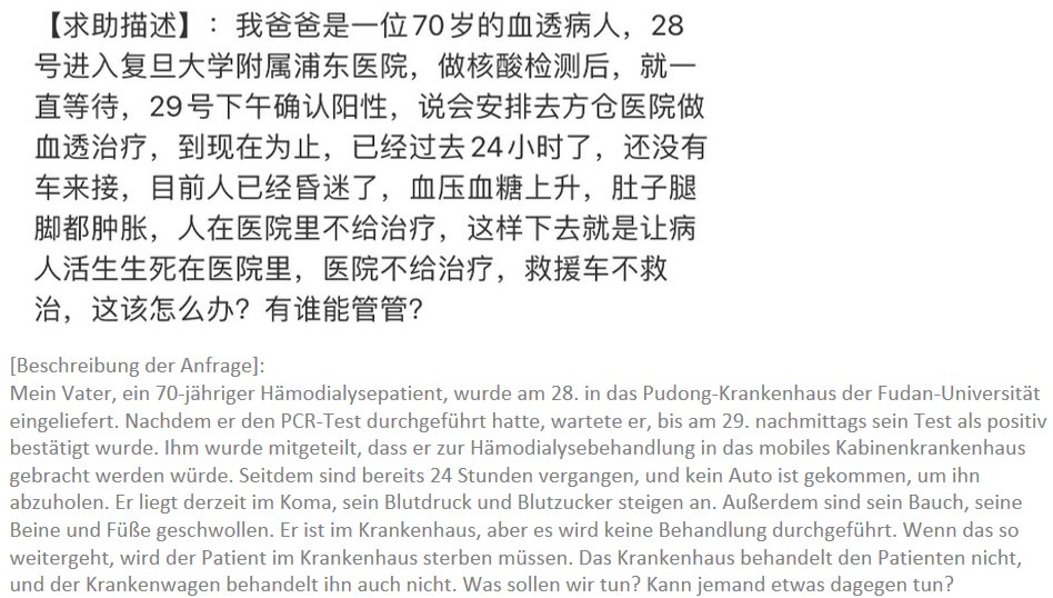 rem_the_truth's tweet photo. Liste der Menschen, die wegen der Lockdown-Politik in Shanghai gestorben sind
【17】Teil 3

in Deutsch

#COVID19 #Covid_19 #lockdowns #shanghai #chinalockdown #China #CoronavirusUpdates   #lockdownlife https://t.co/Ncu6QfUOfB