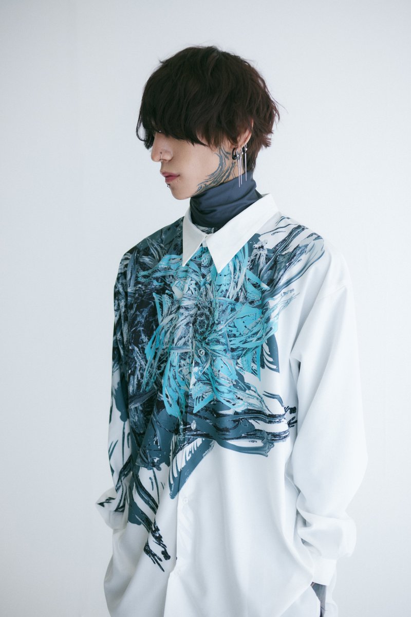 0658×SWAV [XENO FLOWER] graphic shirt XENO FLOWER 】graphic shirt _2