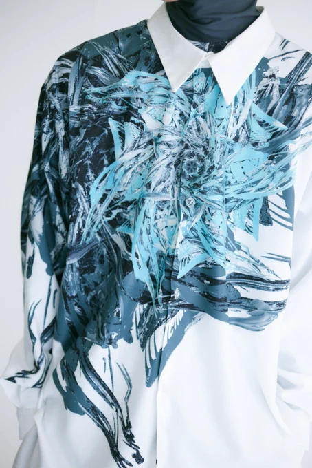 【 XENO FLOWER 】graphic shirt _2 