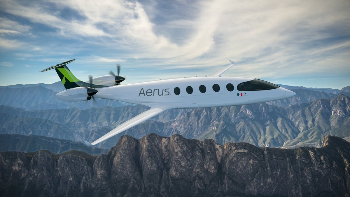 We are accelerating adoption of carbon-free, cost-effective and convenient regional air travel in Mexico with <a href="/FlyAerus/">Aerus</a>, an emerging regional airline that has signed an LOI for 30 Alice commuter aircraft today. 

Read more: eviation.com/wp-content/upl…

#EviationAlice #Mexico