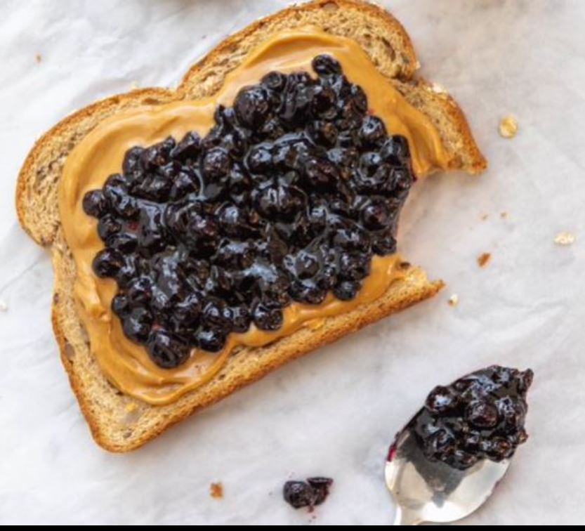 A classic PB&amp;J wouldn't be complete without our Wild Blueberry Jam!
