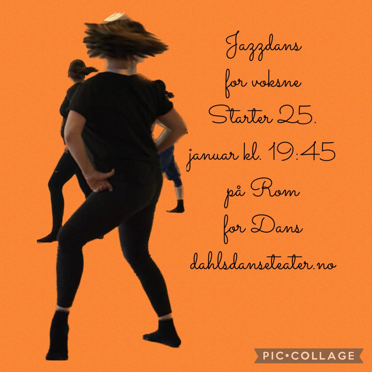 Jazzdans for voksne er tilbake! 
Oppstart onsdag 25. januar
Kl. 19:45-20:45 på Rom for Dans 
dahlsdanseteater.no 
Håper vi jazzes! 🤗