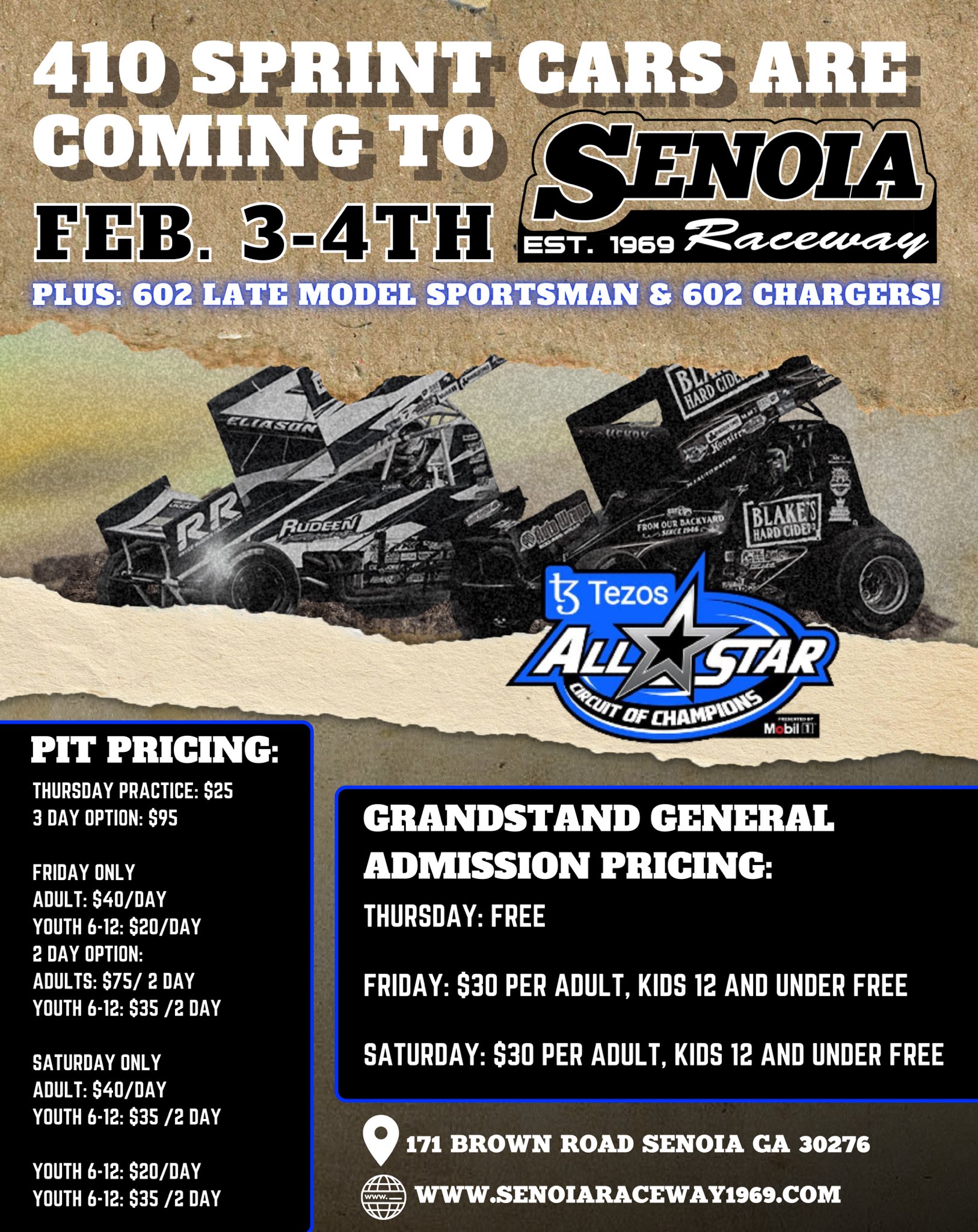 Senoia Raceway (SenoiaR) / Twitter