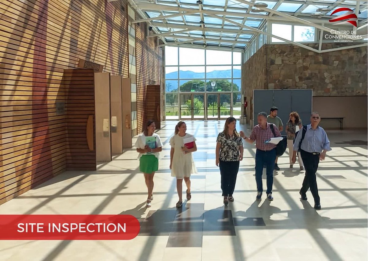 cdcsalta's tweet image. El equipo del Centro de Convenciones Salta y el @BureauSalta recibieron hoy al comité organizador del Congreso Argentino de Terapia Intensiva que se realizará en septiembre en #Salta 🙌🏻

#SATI #terapiaintensiva #argentina🇦🇷 #congresoterapiaintensiva