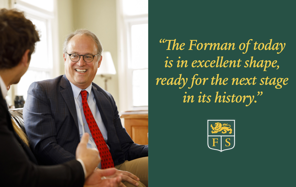 Forman School tweet media