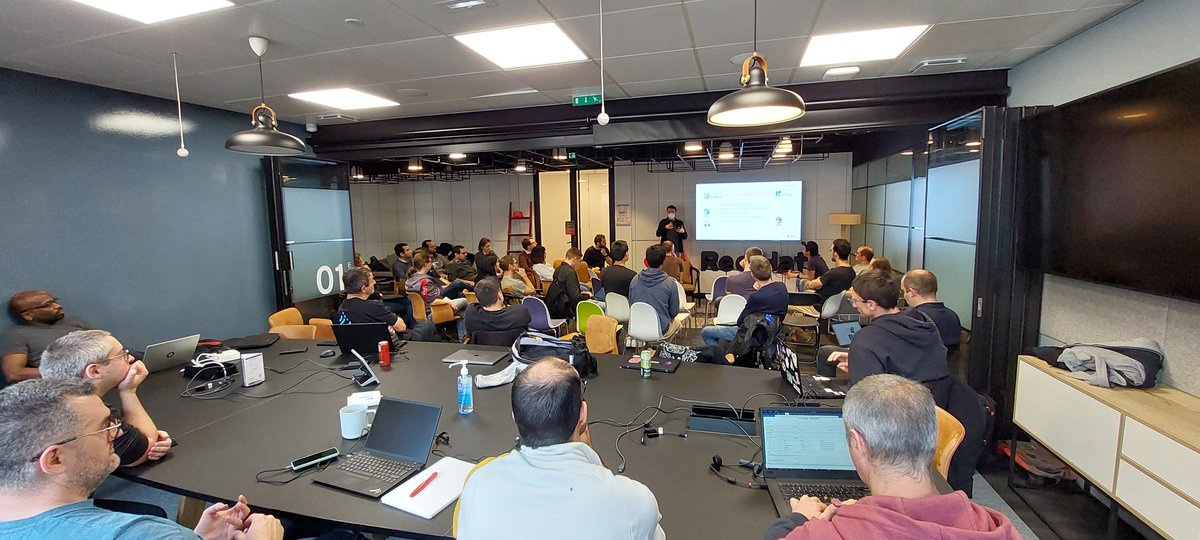 Last week we organised our yearly "French Engineer Meeting Days" at <a href="/RedHatFrance/">Red Hat France</a>. 55 engineers meeting and sharing their work, tips, experience. Really awesome, thanks to everyone involved, including Stephanie from Facilities, ...