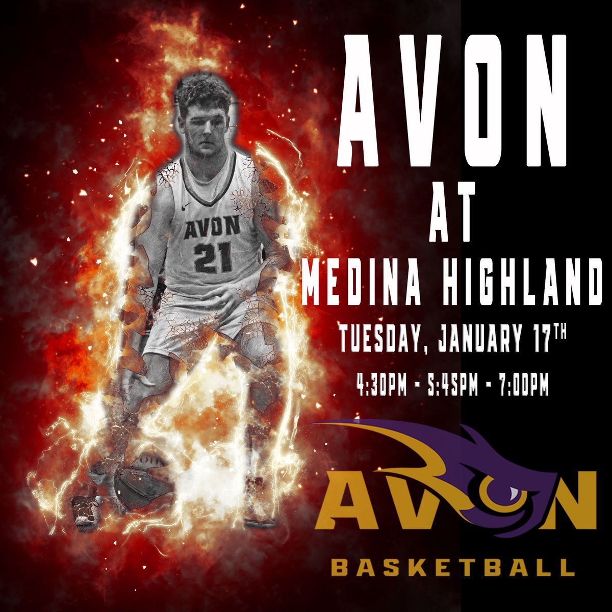 Avon travels to Medina tonight to take on the Highland Hornets. <a href="/avoneagles/">avoneagles</a>