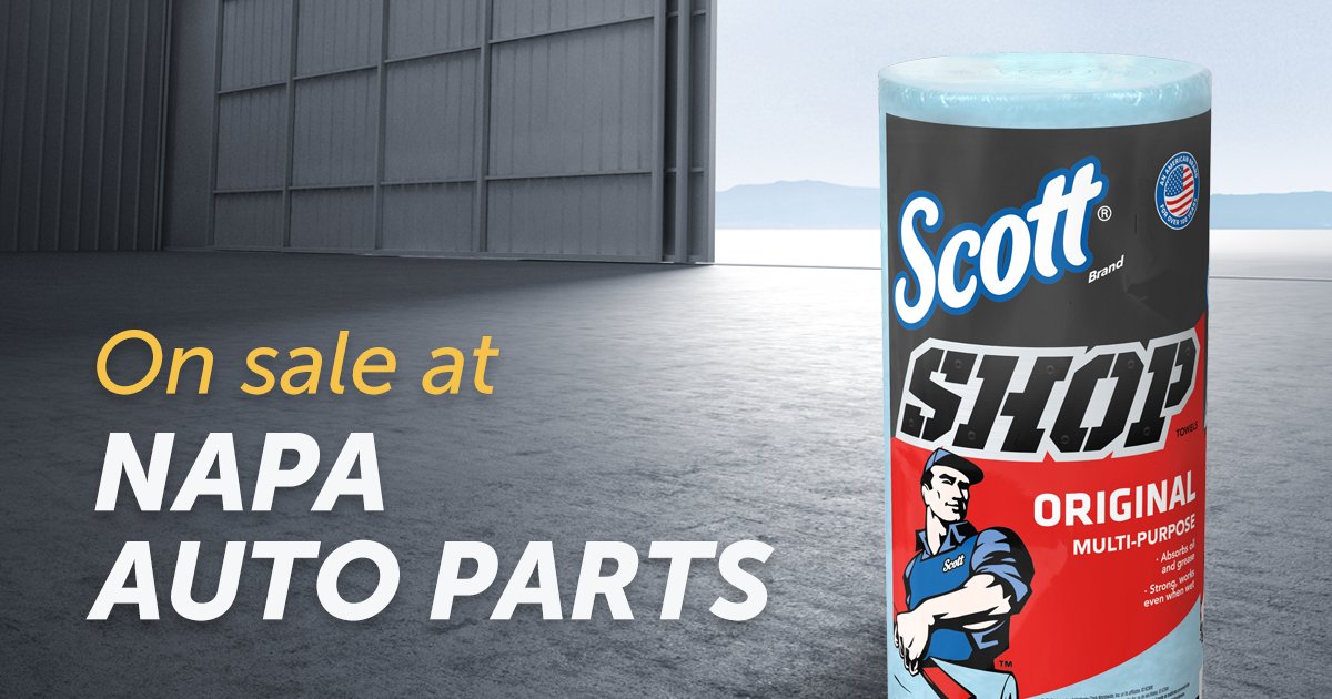 ScottHomeAuto's tweet image. Deals on deals 😎 Scott® Shop Towels Original™ Rolls $2.49 at your local NAPA Auto Parts. @theNAPAnetwork