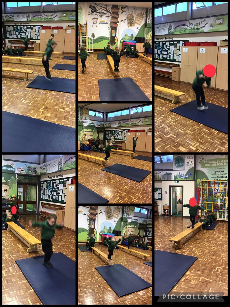 BradleyGreenPA's tweet photo. In P.E today the children learned and practiced their jumping skills. They jumped with a star shape and then with a straight Jump. Well done Reception. #BradleyGreenRec #BradleyGreenPE https://t.co/hdpQXtQme6