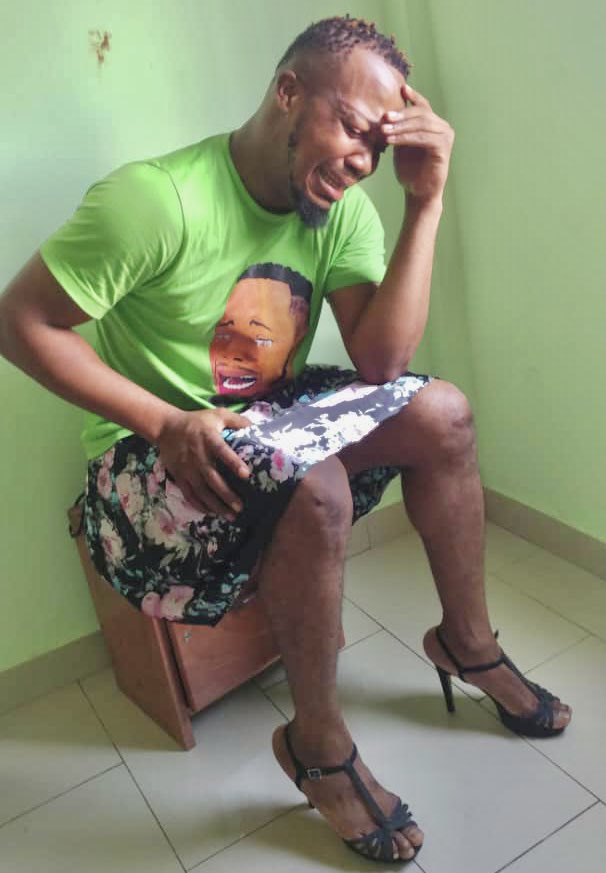FreshkingDanny's tweet image. When she ask you to put yourself in her shoes😂