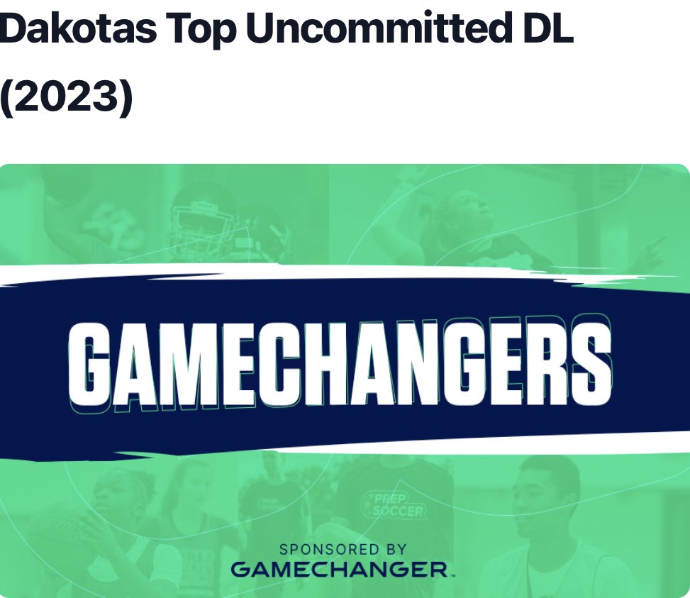 Jake Evans (@jdevans1134) on Twitter photo Switching over to Defense! First up is the <a href="/PrepRedzoneDAK/">Prep Redzone Dakotas</a> Top Uncommitted D-Linemen!
prepredzone.com/2023/01/dakota…
<a href="/NWahlScouting/">Nate Wahl</a> <a href="/VegasGeorge87/">Vegas George</a> Switching over to Defense! First up is the <a href="/PrepRedzoneDAK/">Prep Redzone Dakotas</a> Top Uncommitted D-Linemen!
prepredzone.com/2023/01/dakota…
<a href="/NWahlScouting/">Nate Wahl</a> <a href="/VegasGeorge87/">Vegas George</a>