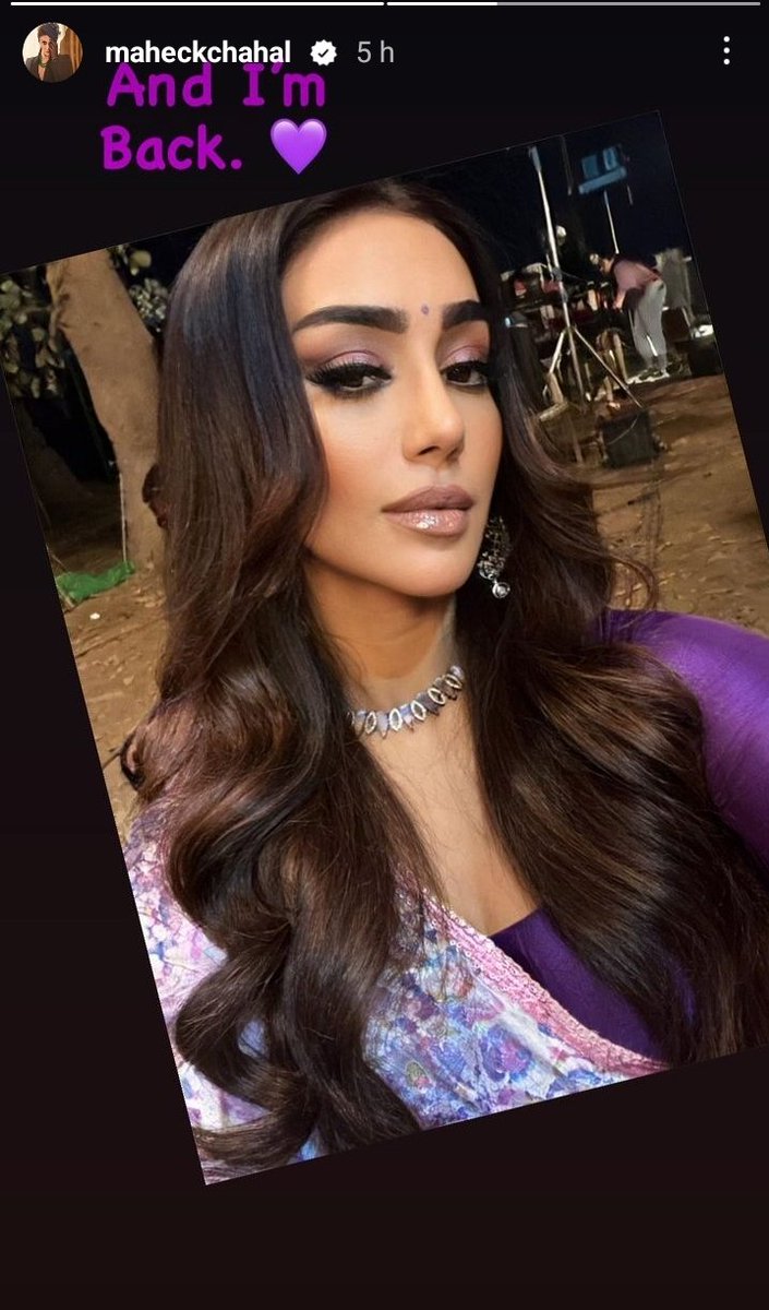 NaaginFanBoy_'s tweet photo. 🐍 🔥 #Naagin6 welcomes #MahekChahal as #Mahek back into the sets of #Naagin6WithTejasswiPrakash 

We can finally see and hear her again🎈💣🔥

Alhamdullilah she has recovered after her long journey love you @MaheckChahal ♥ Can't Wait to see you on the small screens again https://t.co/emQXgWYvfw