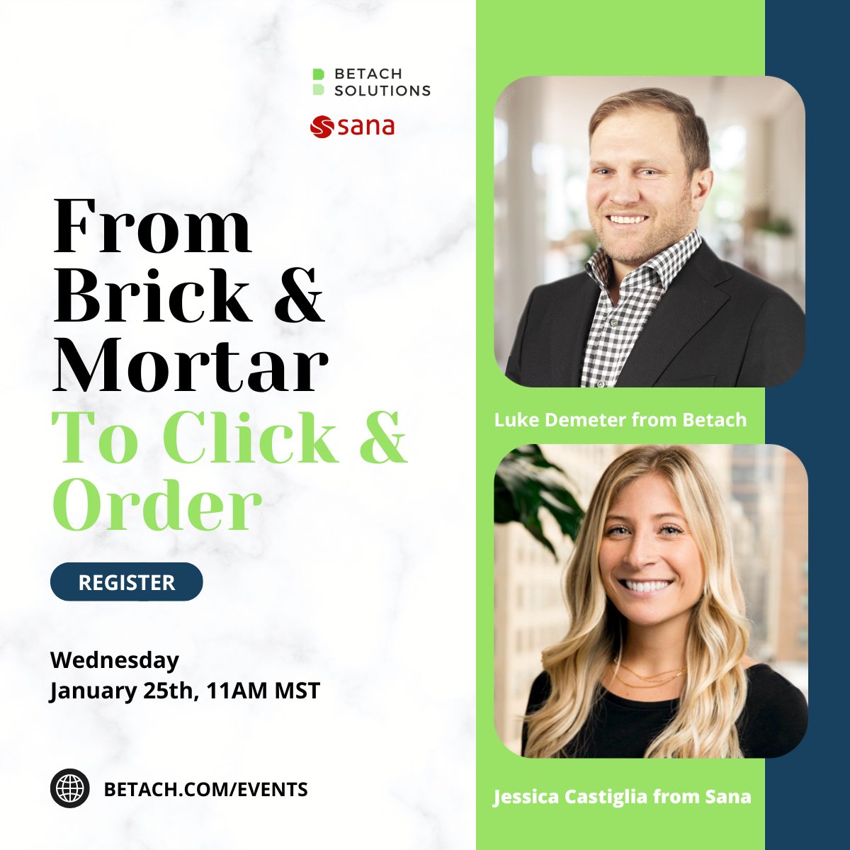 BetachSolutions's tweet photo. Hear from industry leaders in this educational session, on how Sana’s seamless integration with Microsoft Dynamics365 Business Central has made it easier manage  your Ecommerce Store &amp; ERP dynamically.

Wednesday, January 25, 2023
11 am

Register Here:
https://t.co/ZtDg9KNQuZ https://t.co/lKIVLJ9at8