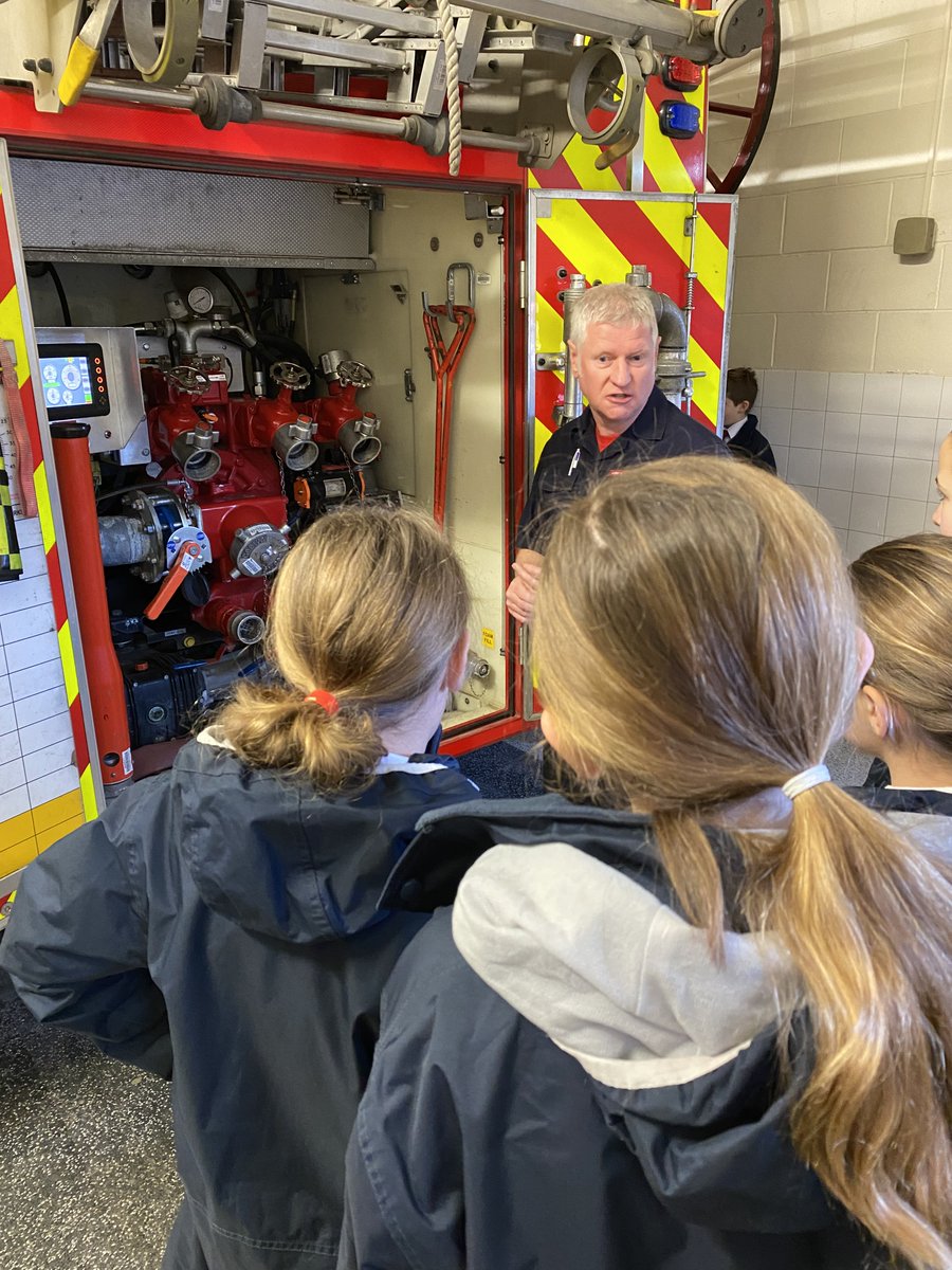 This morning, Mme Clayton took her Year 6 form group to Woodhall Spa Fire Station to have a chat with Mr Clayton as part of their PSHEE topic on dreams and goals. Thank you <a href="/WoodhallSpaFire/">Woodhall Spa Fire Station</a> for such a fantastic and informative morning!