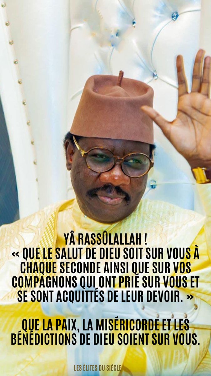 ElitesSiecle's tweet photo. Yâ Rassûlallah !

« Que le salut de Dieu soit sur Vous à chaque seconde ainsi que sur Vos compagnons qui ont prié sur Vous et se sont acquittés de leur devoir. »

Que la paix, la miséricorde et les bénédictions de Dieu soient sur vous. https://t.co/uEZFbbzWgG