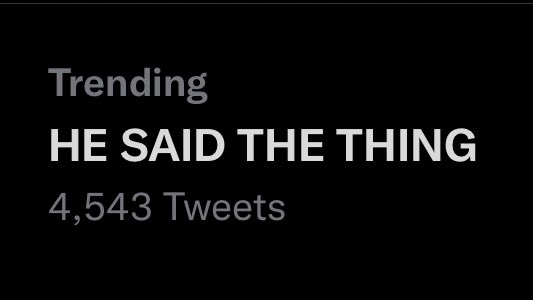 kkirby999's tweet photo. If you know, you know. 😏
#HESAIDTHETHING https://t.co/towbcSAQm2