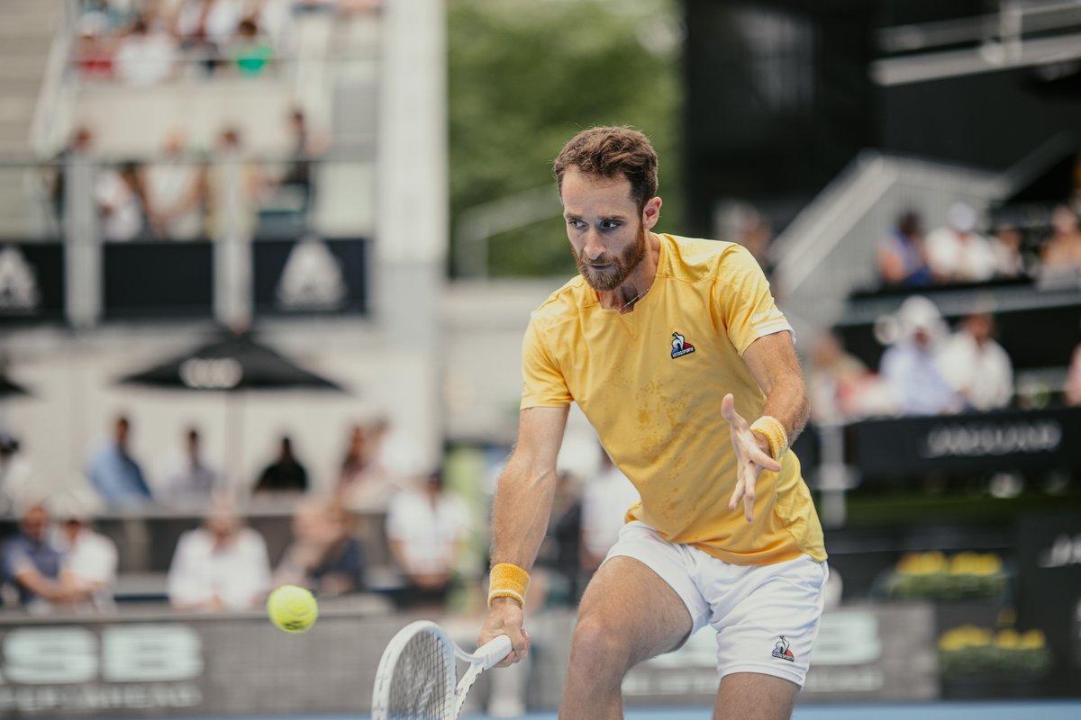 lecoqsportif's tweet photo. In 3 sets for @constlalest  for his first round in Australia, victorious over Thiago Monteiro, he reaches the second round! See you this Wednesday

#LeCoqSportifTennis #Tennis #ConstantLestienne #LeCoqSportif https://t.co/yDEsQtmvr6