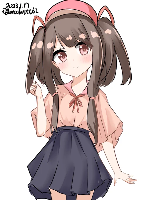 #艦これ版深夜の真剣お絵描き60分一本勝負#艦これ版真剣お絵描き60分一本勝負_20230117倉橋ちゃん 
