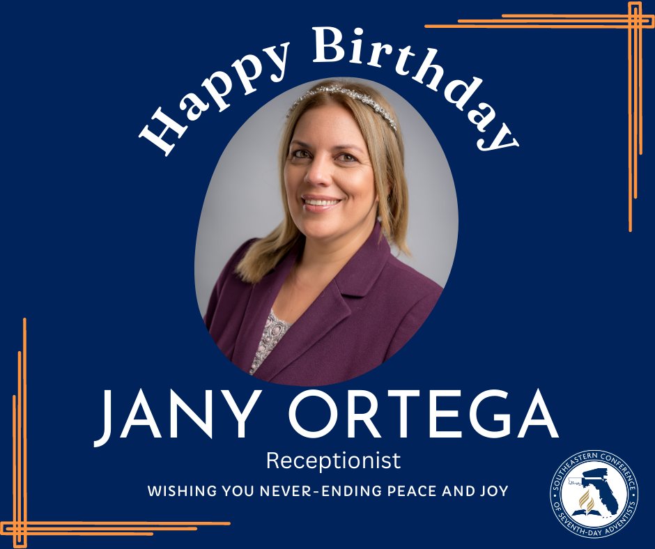 SECSDA's tweet photo. Today we’re wishing our receptionist, Jany Ortega, the happiest of Birthdays! #secbirthdaycelebration #secbirthdayblessings #secsda #southeasternconference #itsyourdayjany https://t.co/3omsvnMtRA