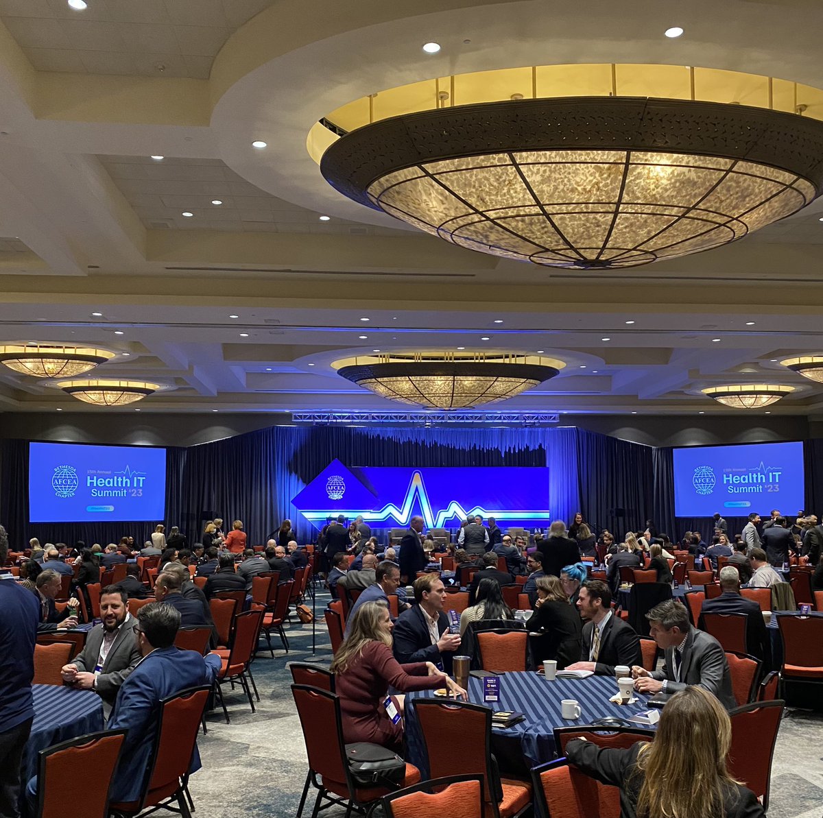 AFCEABethesda's tweet photo. #HealthIT23 is underway! https://t.co/993wQ02DFX