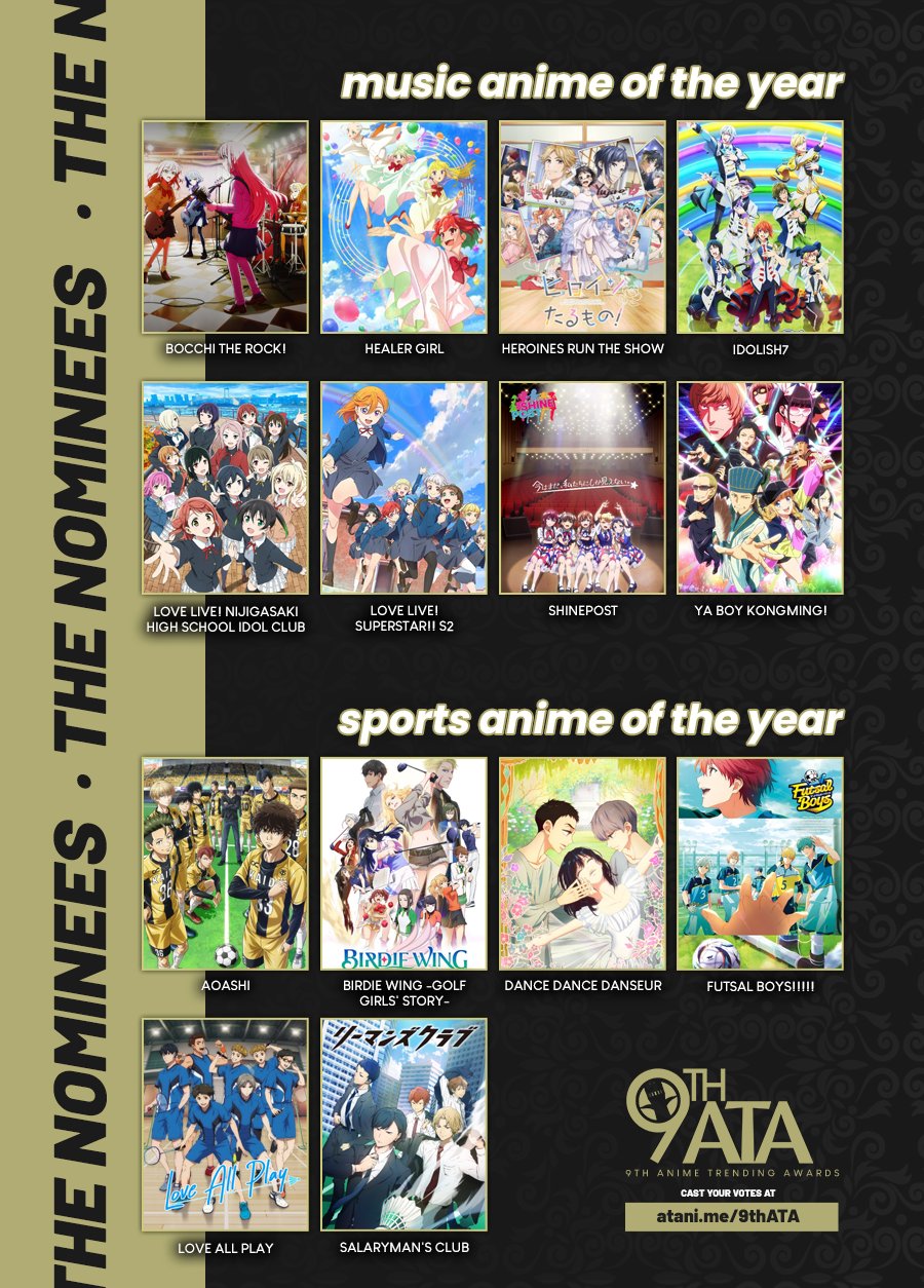 Crunchyroll Announces 2023 Anime Awards Winners