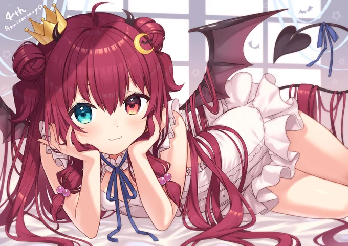 4周年おめでとう!!!#ロアちゃん4周年 #ロアート 